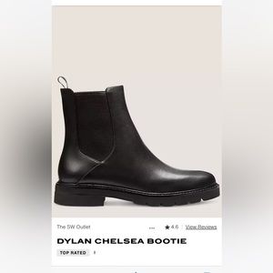 NWT Stuart Weitzman black Dylan Chelsea boots size 8.5. Inclines box & dust bag.